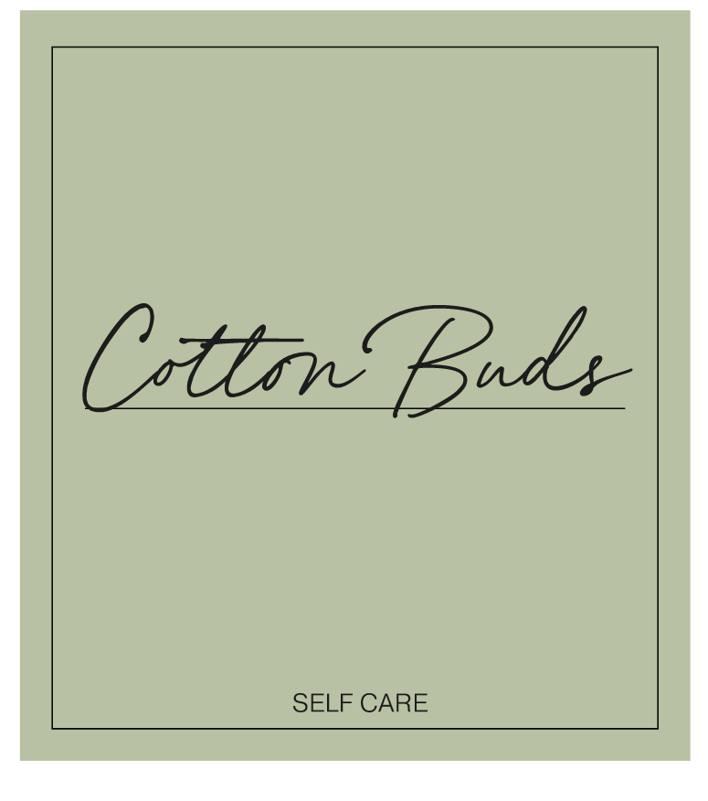 Cotton Buds Label