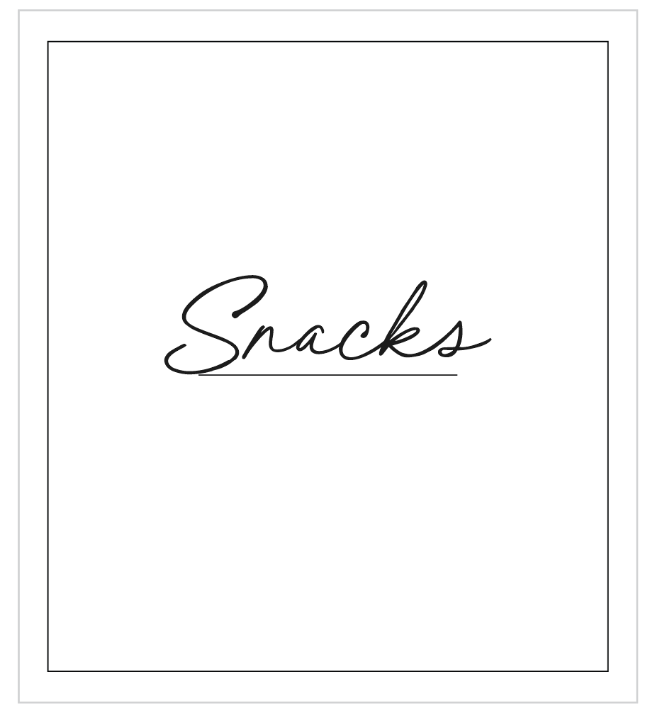 Snacks Label