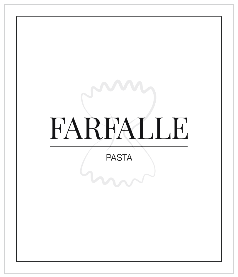 Farfalle Label