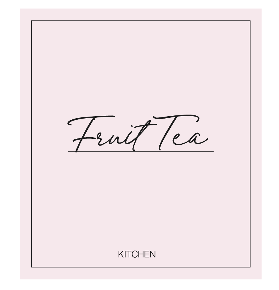 Fruit Tea Label