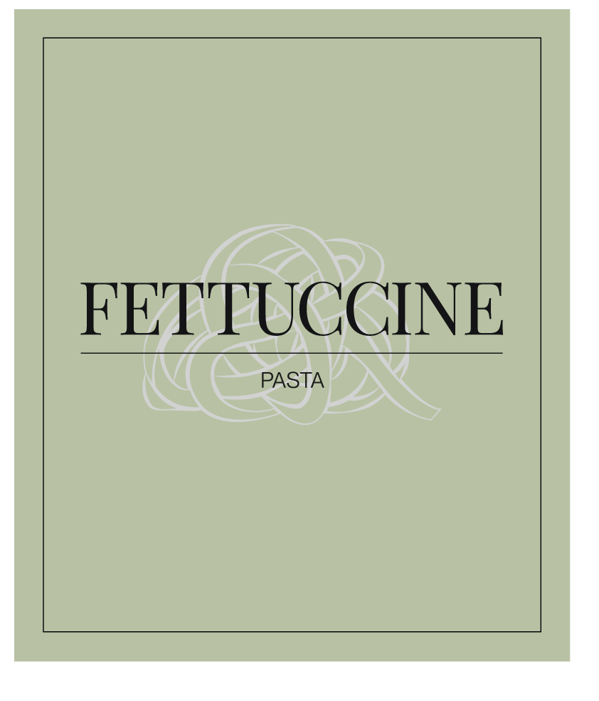 Fettuccine Label