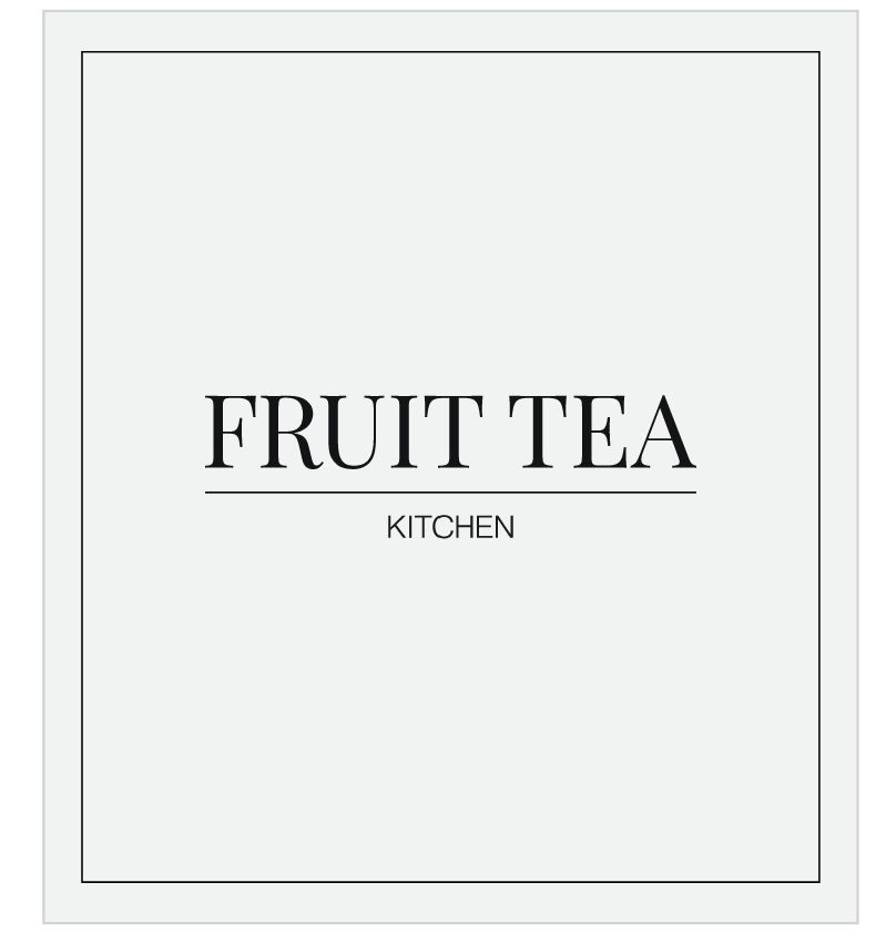 Fruit Tea Label