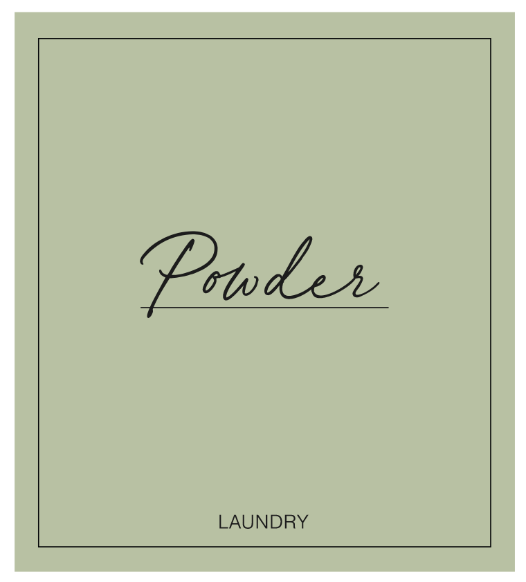 Powder Label