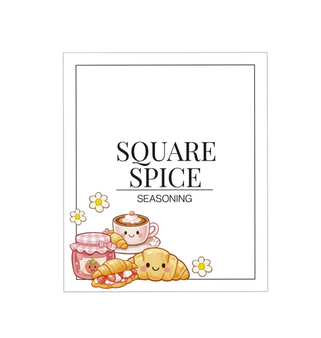 Spice Custom Café Label