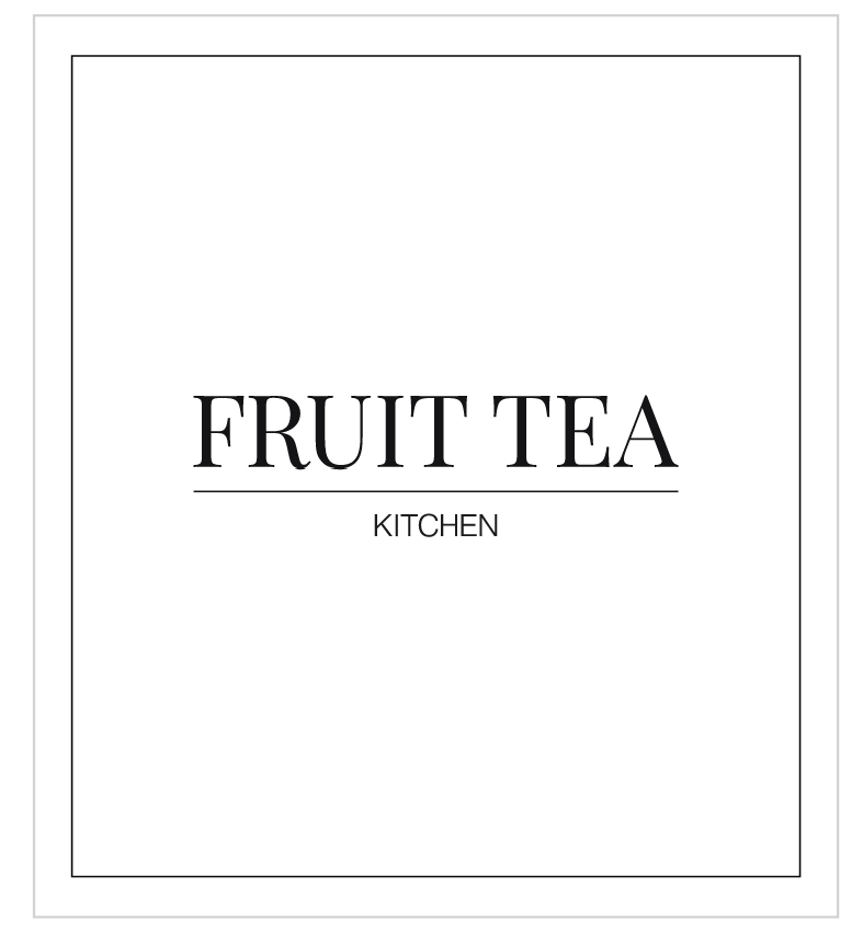 Fruit Tea Label