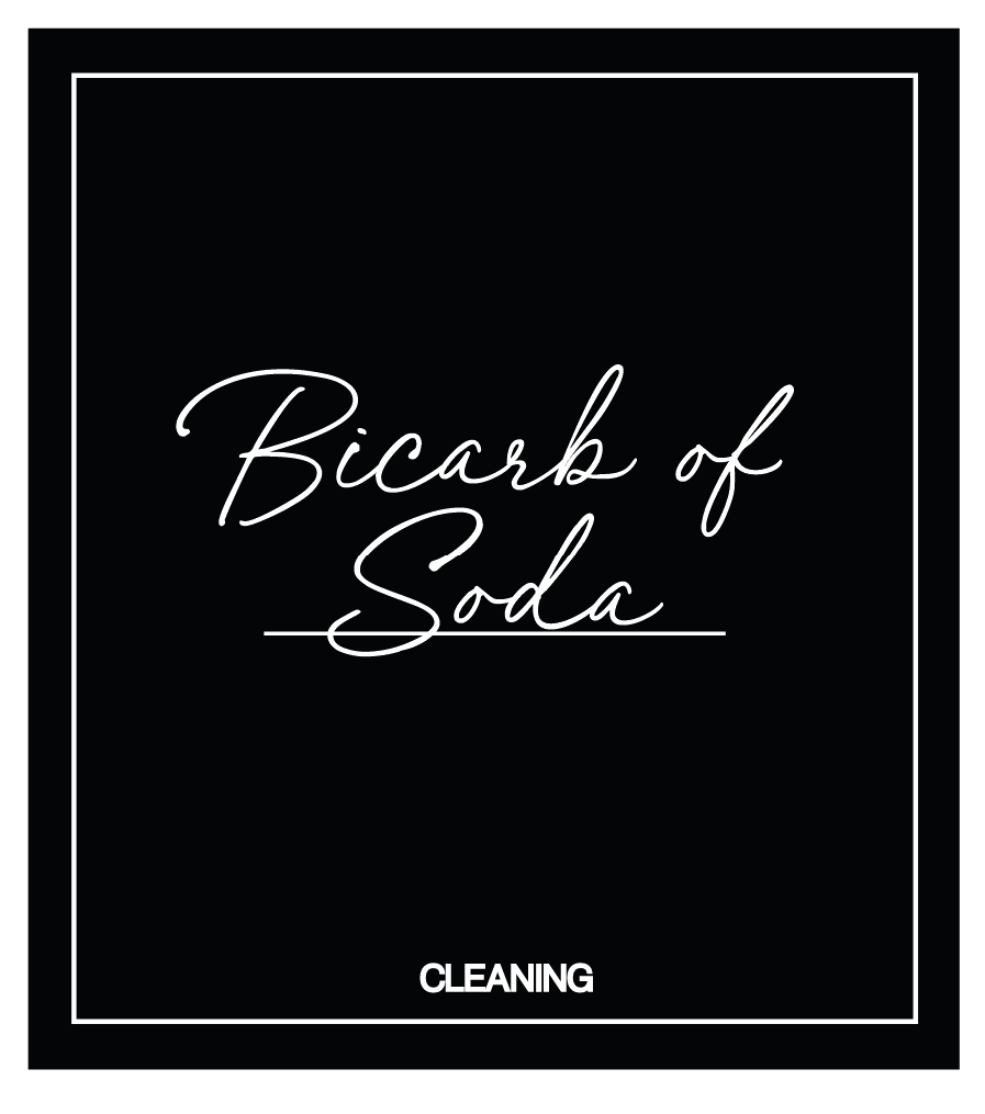 Bicarb Of Soda Label