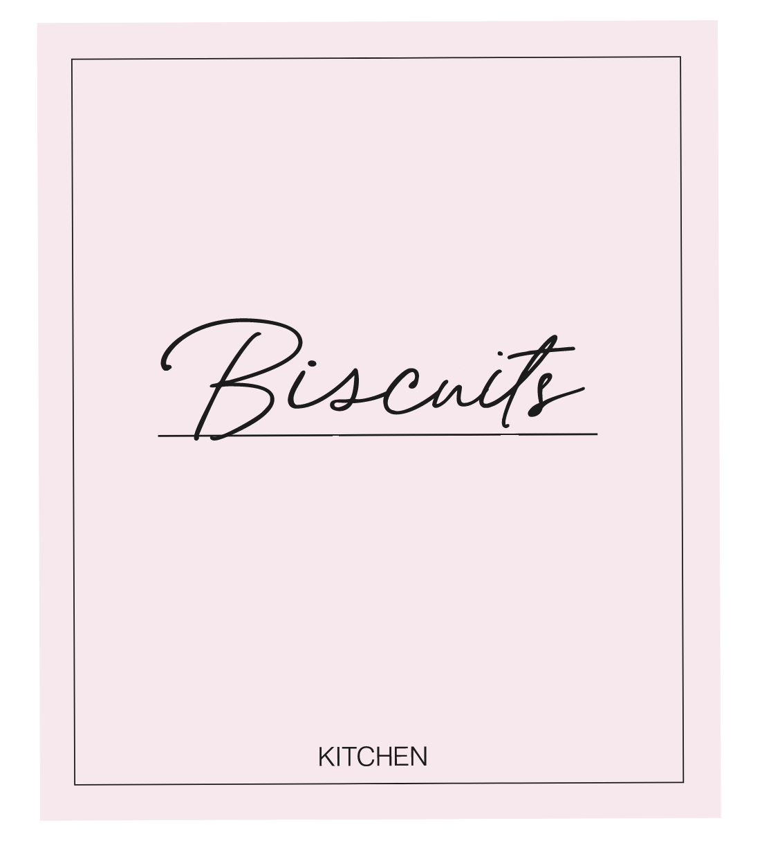 Biscuits Label