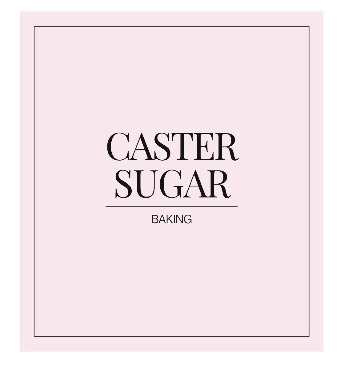 Caster Sugar Label