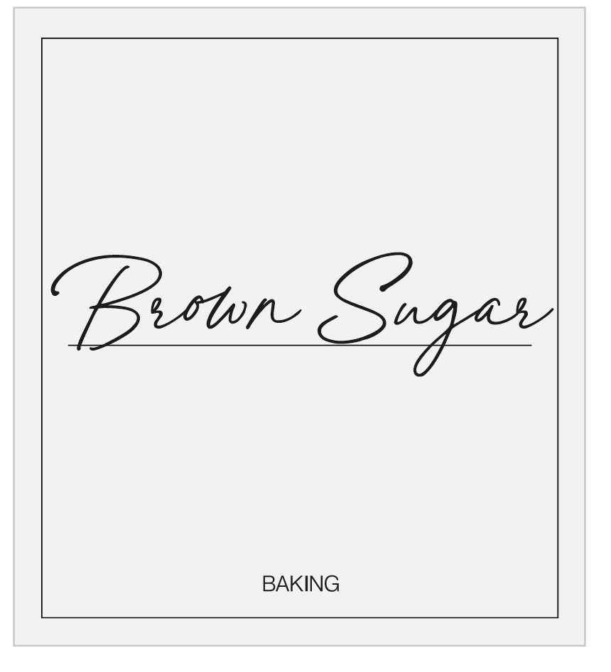 Brown Sugar Label