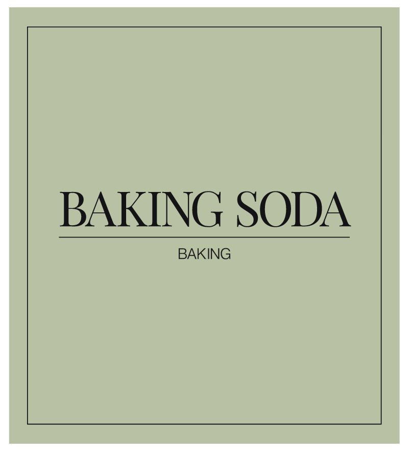 Baking Soda Label
