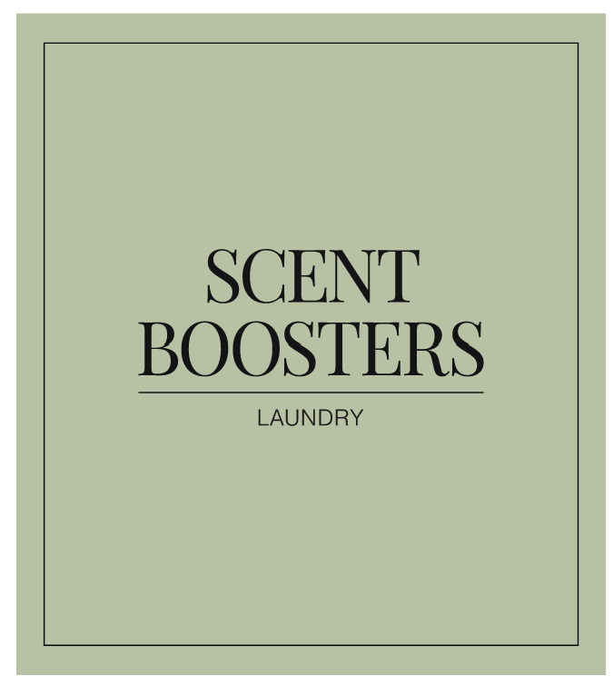 Scent Boosters Label