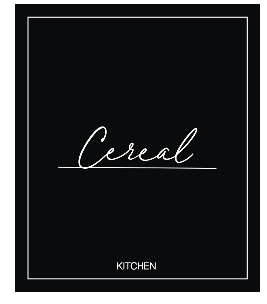 Cereal Label