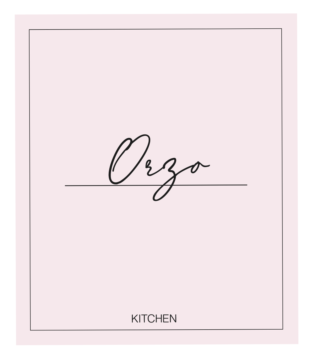 Orzo Label