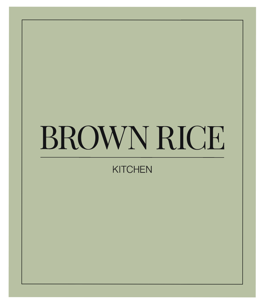 Brown Rice Label