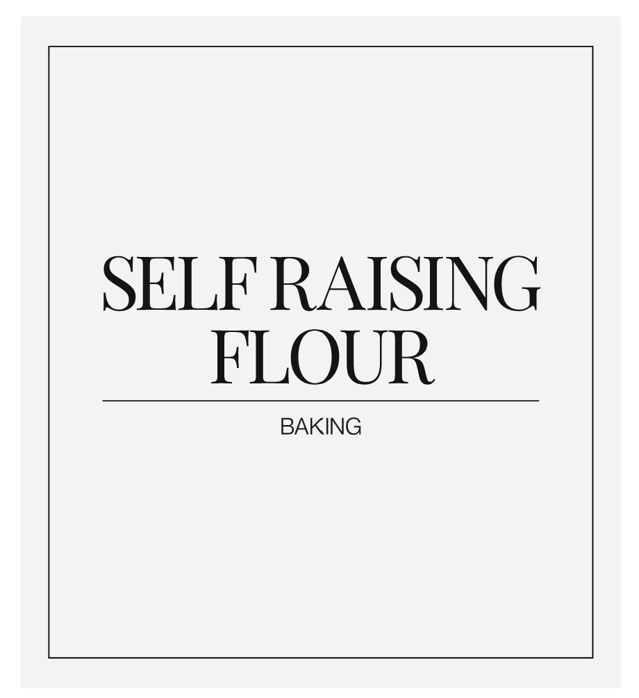 Selfraising Flour Label