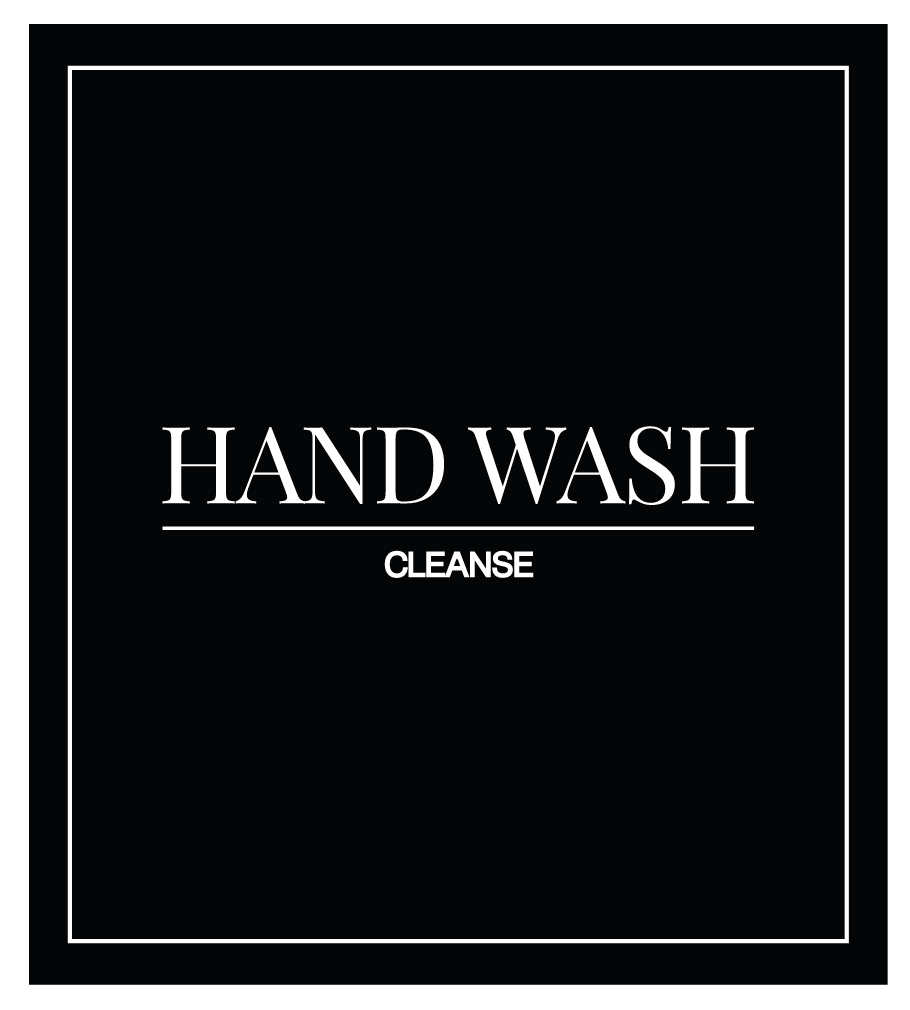 Hand Wash (Cleanse) Label