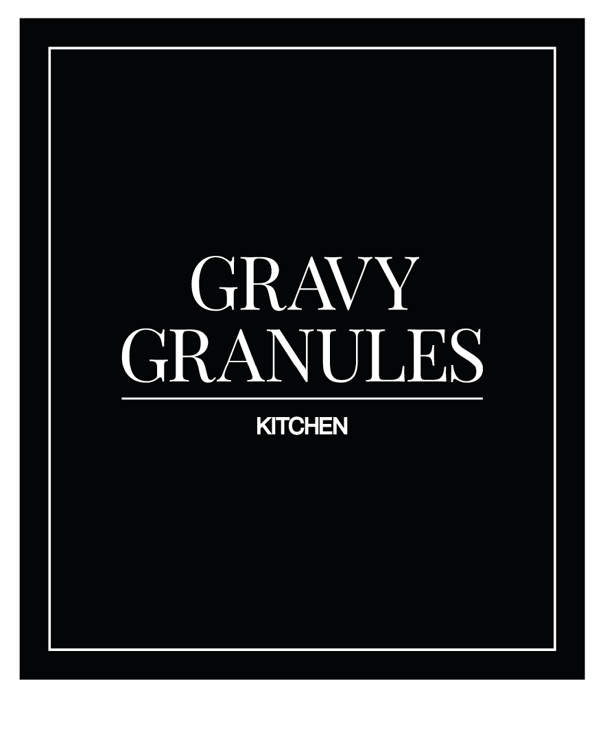 Gravy Granules Label