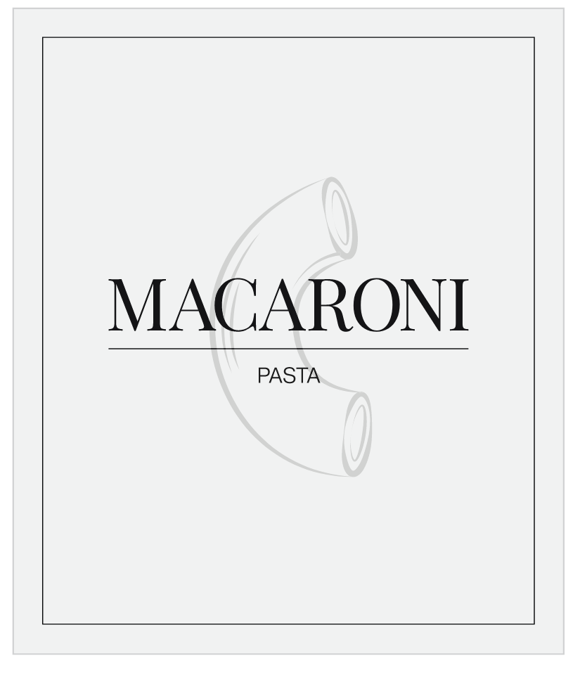 Macaroni Label