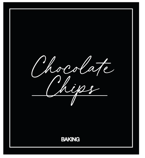 Chocolate Chips Label