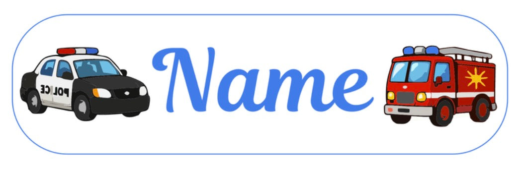 Vehicles Personalised Labels