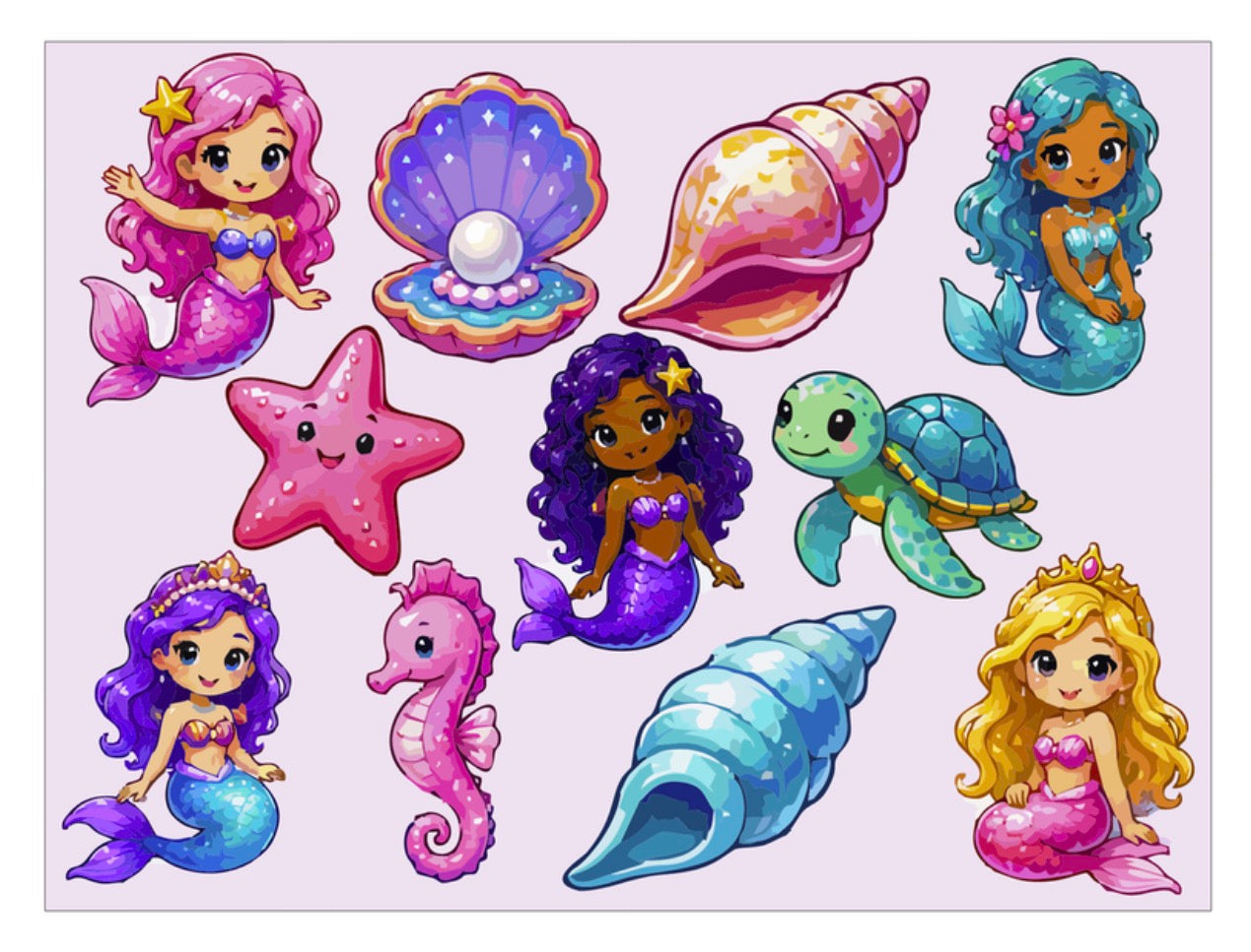 Mermaid Icon Pack