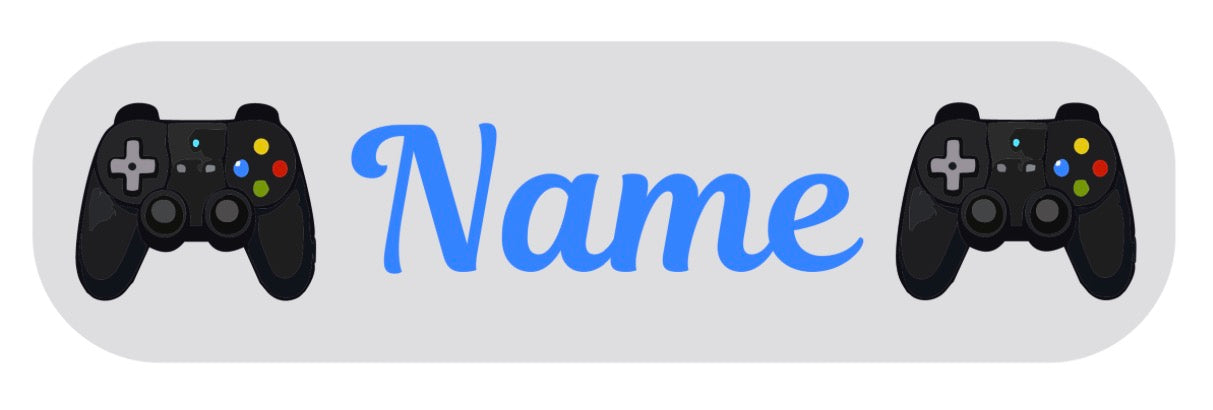 Gaming Personalised Labels