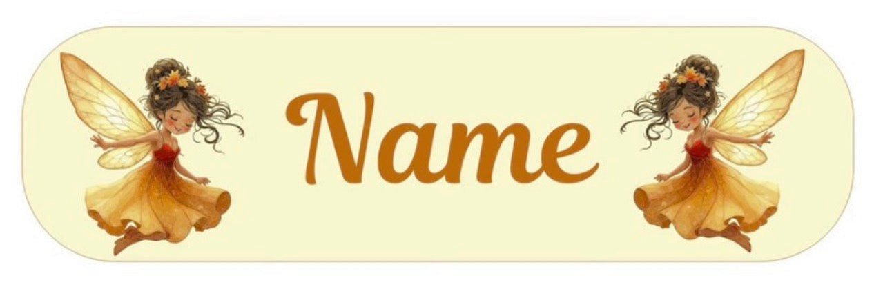 Fairy Personalised Labels