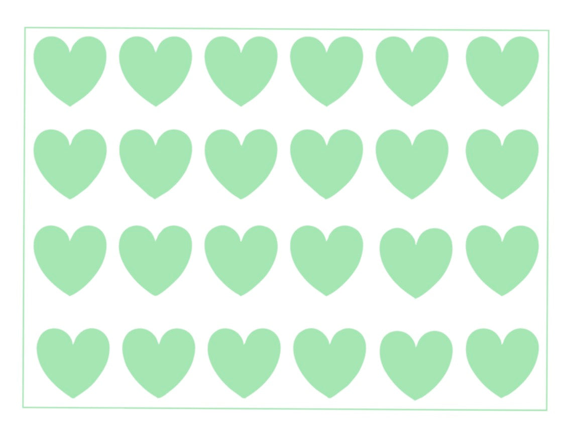 Fresh Sage Hearts Icon Pack