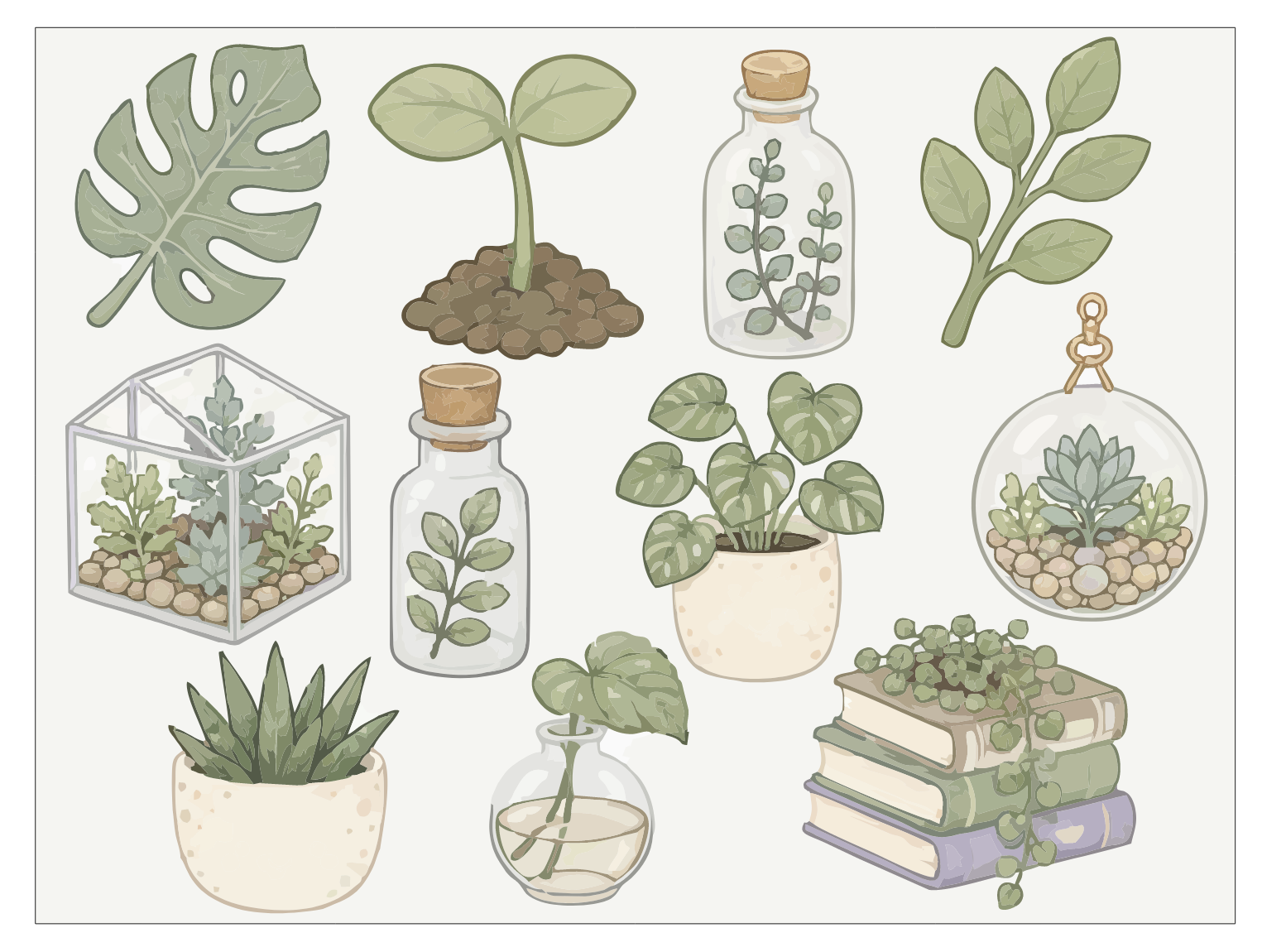 Botanical Icon Pack