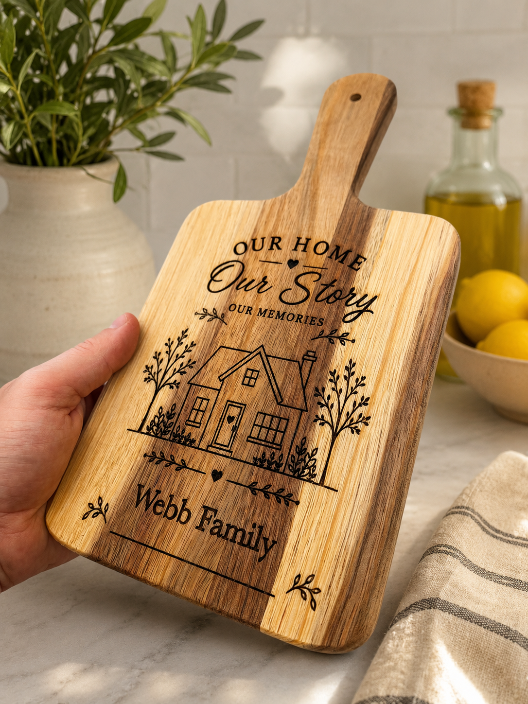 Personalised Kitchen Board