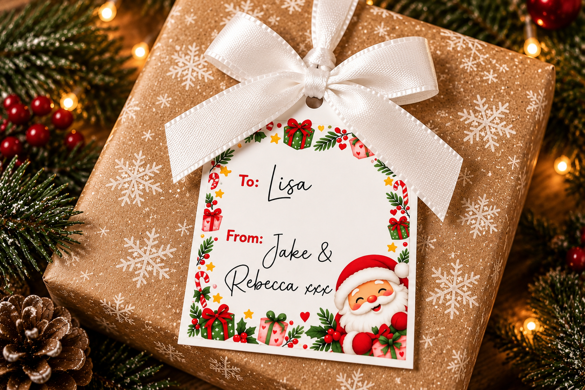 Festive Loop Tags