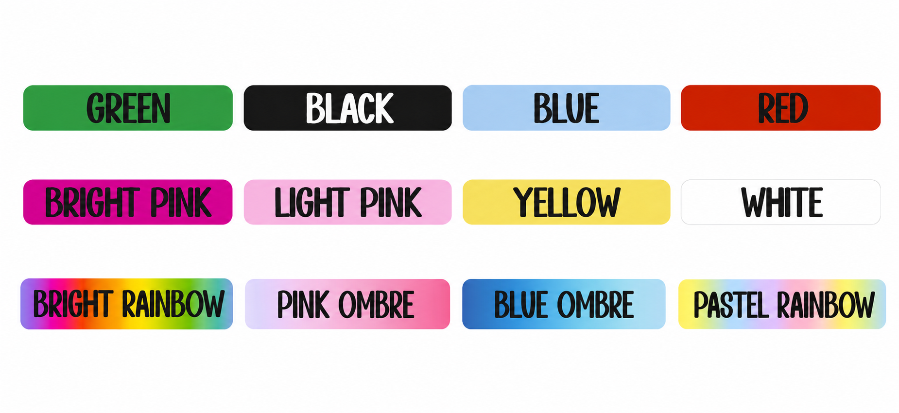 Mini Stationery Labels