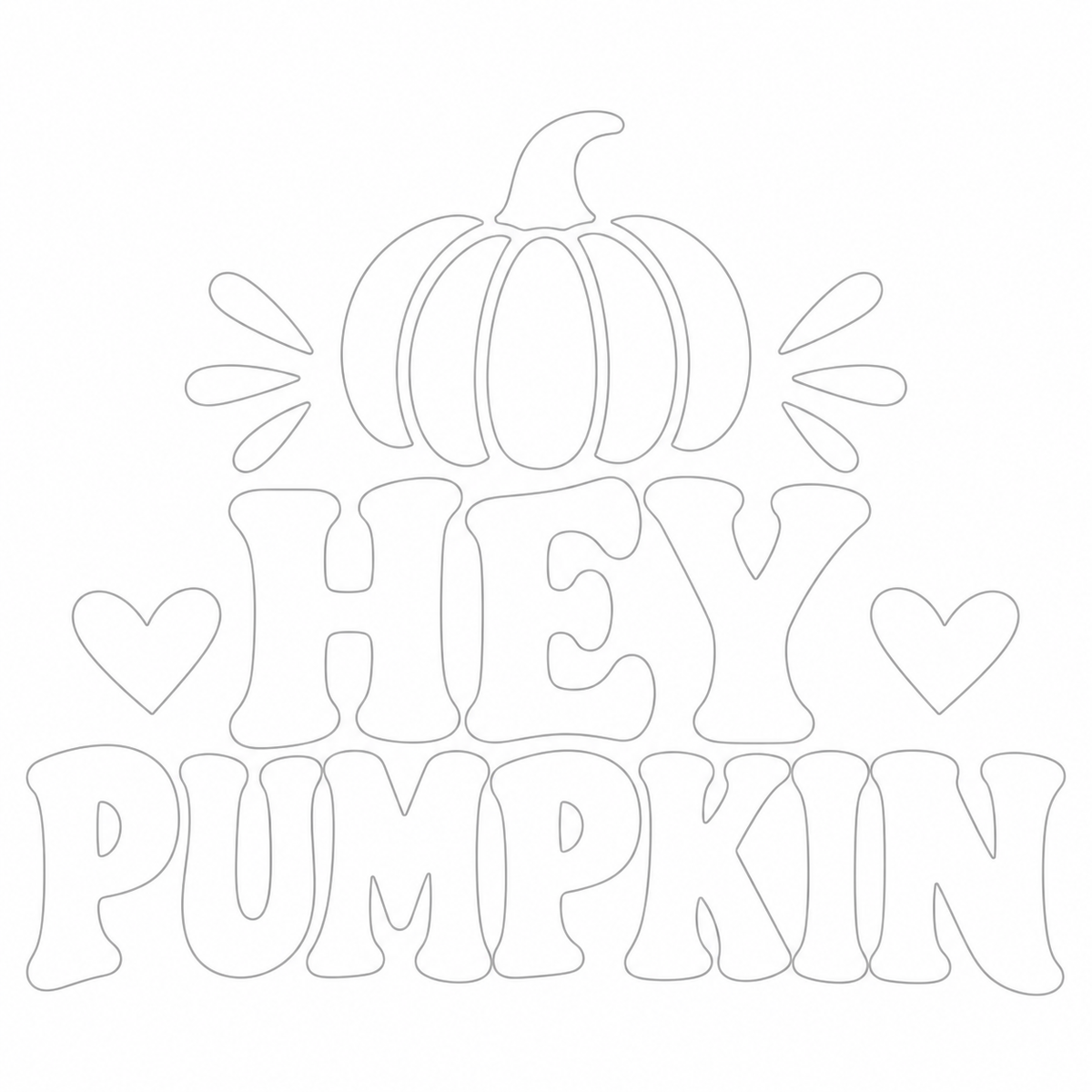 Hey Pumpkin Label
